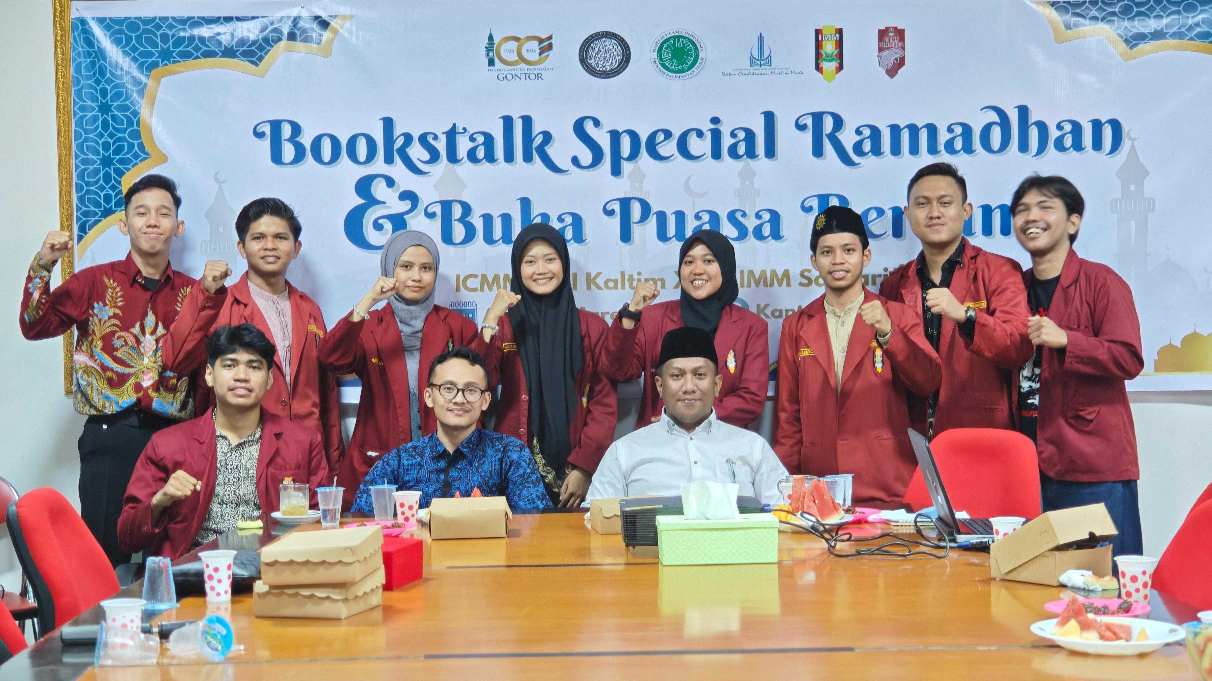 Perkuat Tradisi Intelektual, PC IMM Samarinda Kolaborasi Gelar Booktalk Spesial Ramadan